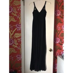 TOBI Long black cutout dress